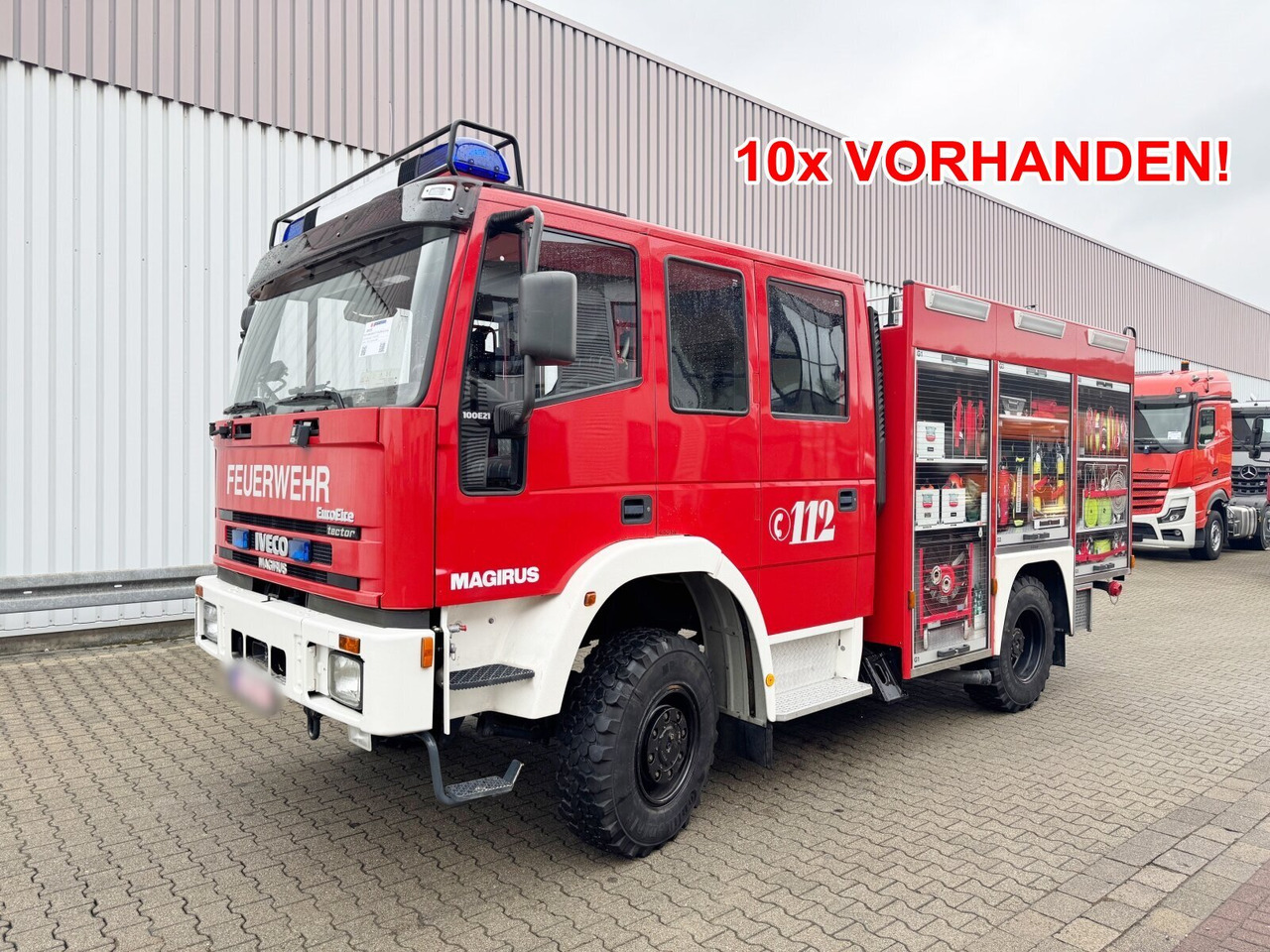 FF 100 EW 4x4 Doka EuroFire FF 100 E 21 WR tector 4x4 Doka, LF 8/6 - Ambulance: photos 1 FF 100 EW 4x4 Doka EuroFire FF 100 E 21 WR tector 4x4 Doka, LF 8/6 - Ambulance: photos 1