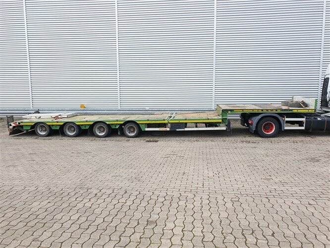 Semi-remorque surbaissé pour transport de équipements lourds Faymonville STN-4AX STN-4AX, Ausziehbar auf 16,8m, 2x Lenkachse: photos 13
