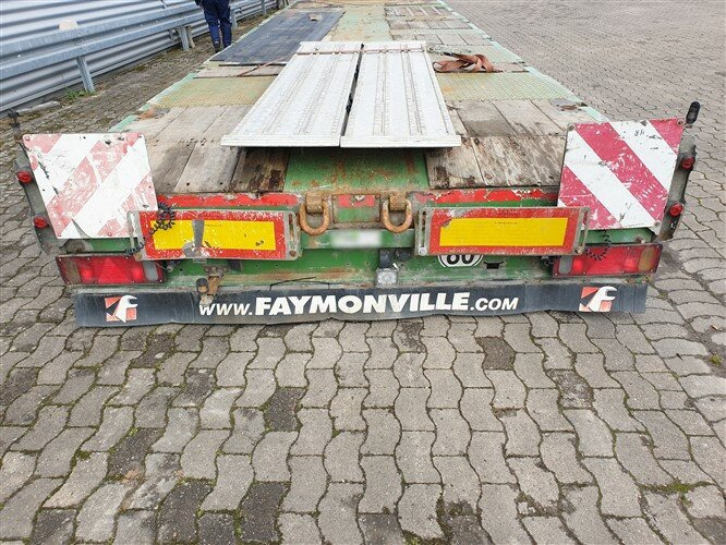 Semi-remorque surbaissé pour transport de équipements lourds Faymonville STN-4AX STN-4AX, Ausziehbar auf 16,8m, 2x Lenkachse: photos 15