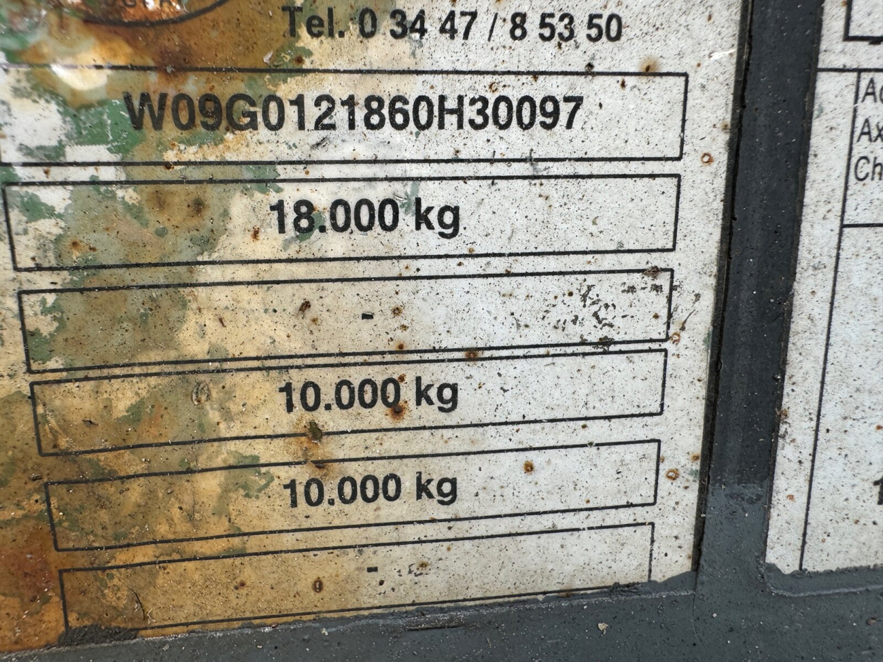 HKM A 18 ZB 3,4 A 18 ZB 3,4 Absetzanhänger - Remorque porte-conteneur/ Caisse mobile: photos 2 HKM A 18 ZB 3,4 A 18 ZB 3,4 Absetzanhänger - Remorque porte-conteneur/ Caisse mobile: photos 2