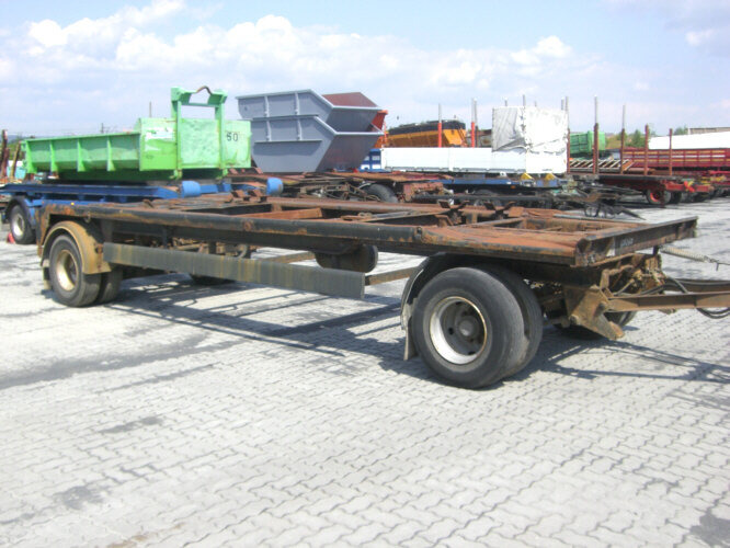 KHM 9105 KOMPENHANS KHM 9105 - Remorque ampliroll/ Multibenne: photos 1 KHM 9105 KOMPENHANS KHM 9105 - Remorque ampliroll/ Multibenne: photos 1