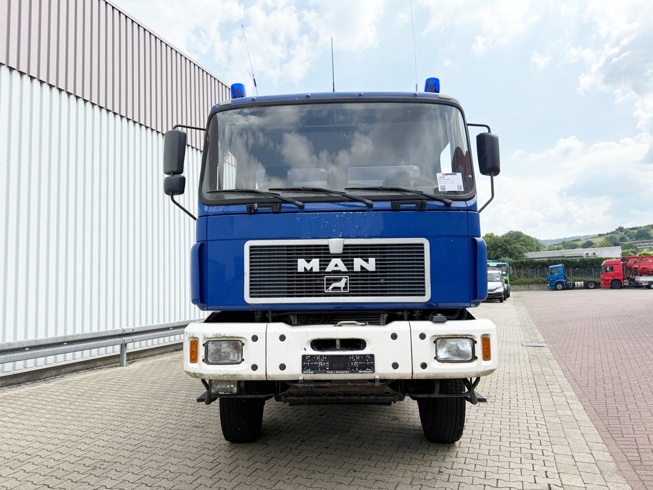 Camion benne MAN 27.403 6x6 BB 27.403 6x6 BB, EX-THW: photos 9