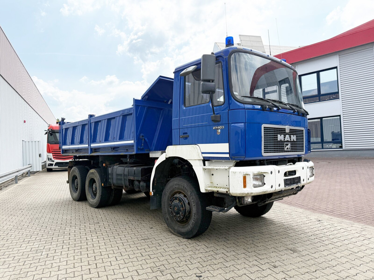 Camion benne MAN 27.403 6x6 BB 27.403 6x6 BB, EX-THW: photos 10