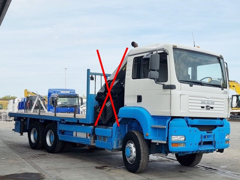 Camion plateau MAN TGA 26.310 6X6 BB TGA 26.310 6X6 BB: photos 7