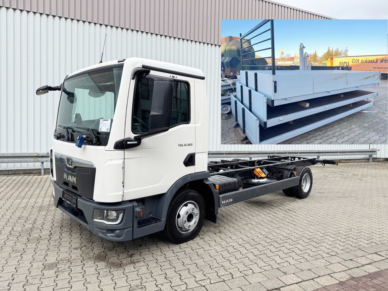 MAN TGL 8.160/190 4x2 BL CH TGL 8.160/190 4x2 BL CH - Camion plateau: photos 1 MAN TGL 8.160/190 4x2 BL CH TGL 8.160/190 4x2 BL CH - Camion plateau: photos 1