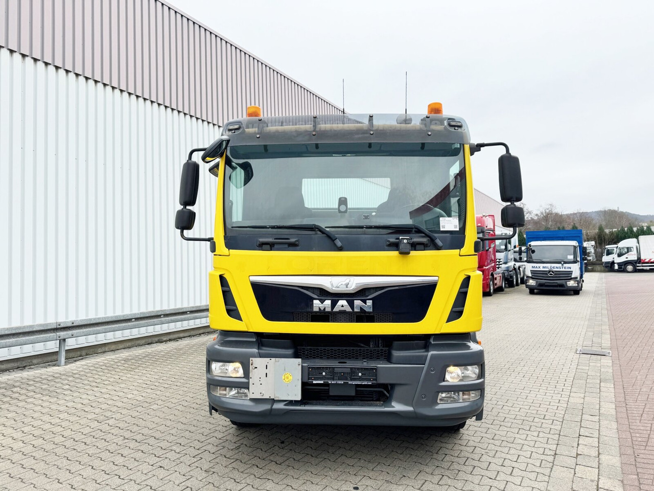 Camion multibenne MAN TGM 18.290 4x2 BL TGM 18.290 4x2 BL, Meiller Teleabsetzkipper,  Funk: photos 8