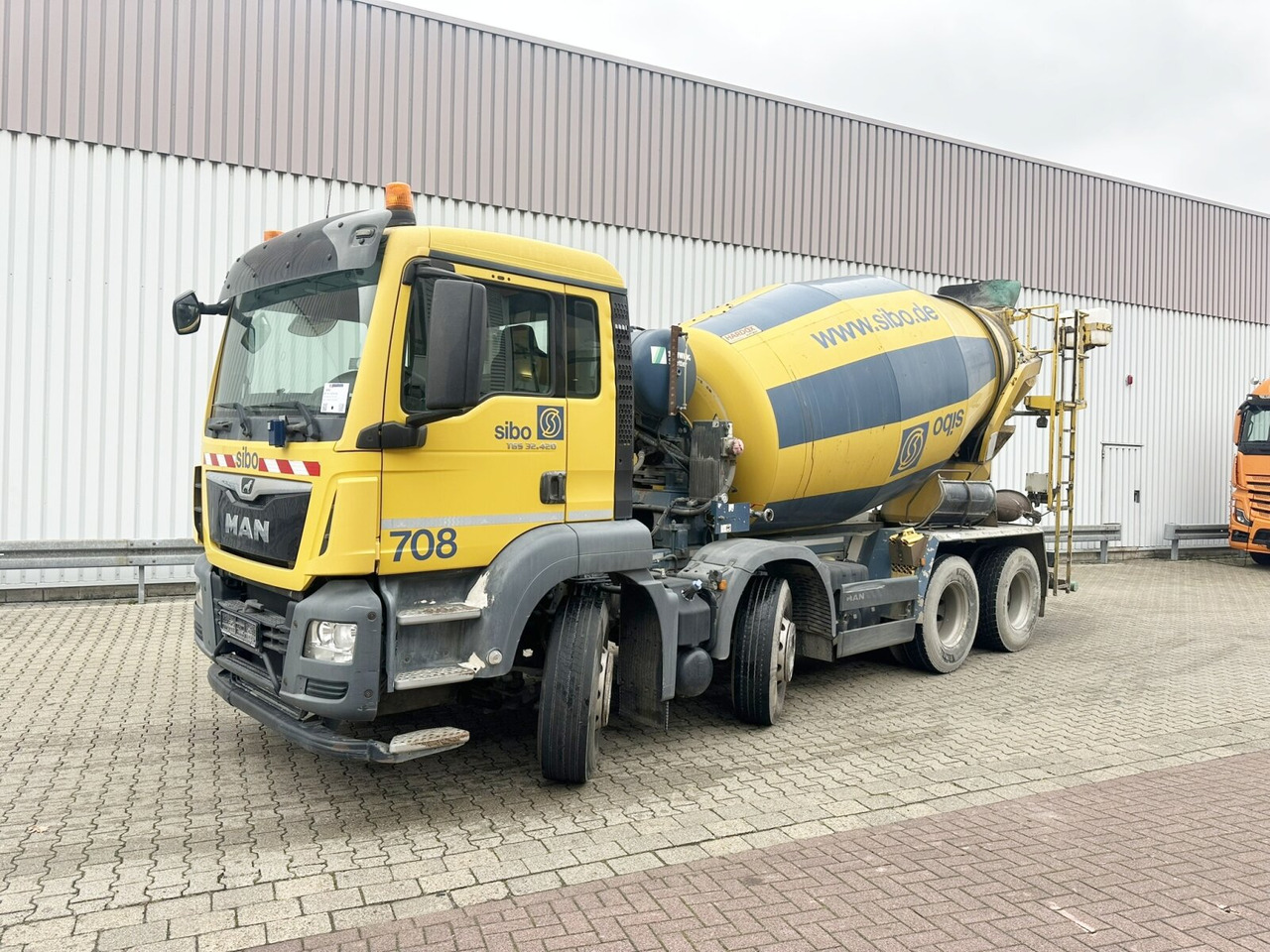 MAN TGS 32.420 8x4 BB TGS 32.420 8x4 BB, Betonmischer Stetter ca. 9m³ - Camion malaxeur: photos 1 MAN TGS 32.420 8x4 BB TGS 32.420 8x4 BB, Betonmischer Stetter ca. 9m³ - Camion malaxeur: photos 1