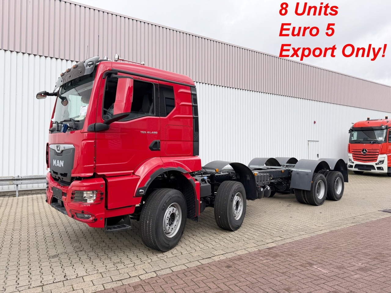 MAN TGS 41.480 8x4 BB CH TGS 41.480 8x4 BB CH, MEHRFACH VORHANDEN! - Châssis cabine: photos 1 MAN TGS 41.480 8x4 BB CH TGS 41.480 8x4 BB CH, MEHRFACH VORHANDEN! - Châssis cabine: photos 1