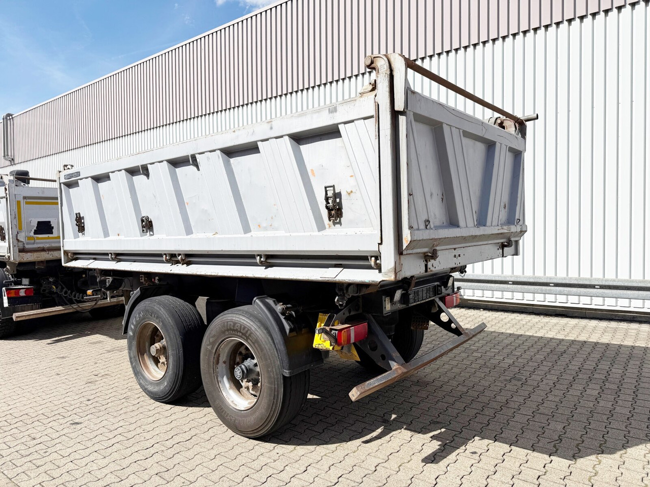Meiller MZDA 18/21 MZDA 18/21, Stahlbordwände, ca. 10m³ - Remorque plateau: photos 5 Meiller MZDA 18/21 MZDA 18/21, Stahlbordwände, ca. 10m³ - Remorque plateau: photos 5