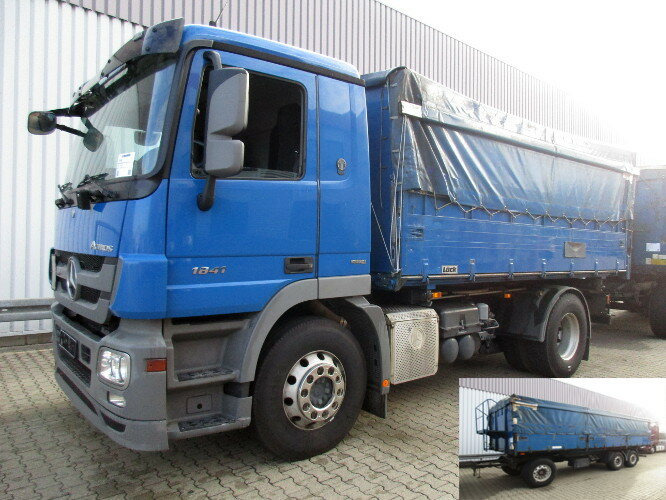 Mercedes-Benz Actros 1841L 4x2 1841L 4x2 Lück Getreidekipper, Retarder, 2x VORH.! - Camion benne: photos 1 Mercedes-Benz Actros 1841L 4x2 1841L 4x2 Lück Getreidekipper, Retarder, 2x VORH.! - Camion benne: photos 1