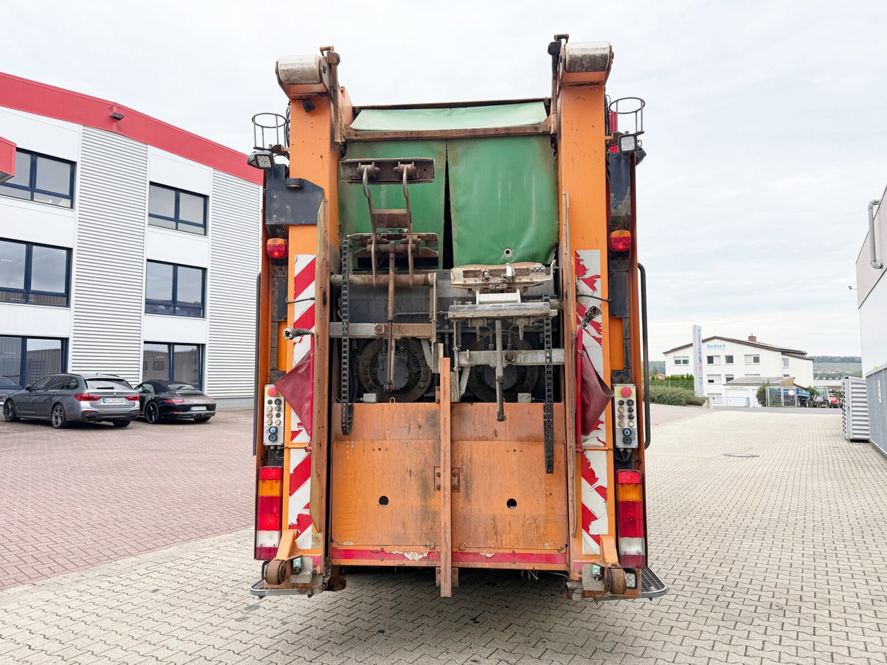Benne à ordures ménagères pour transport de déchets Mercedes-Benz Actros 2641/48 L 6x4 Actros 2641/48 L 6x4, Seilabroller, Haller Lotos, Zöller Schüttung: photos 11