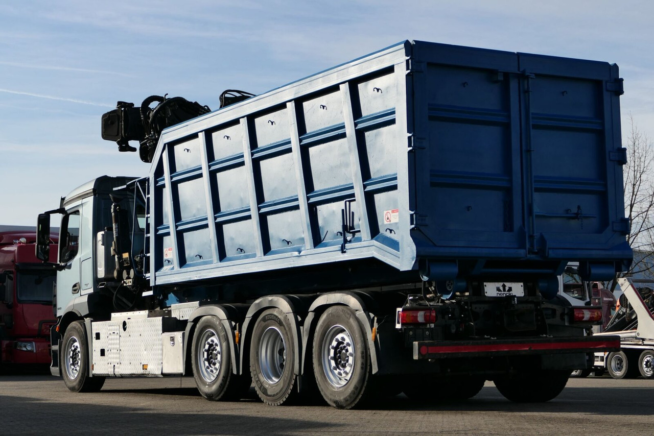 Camion ampliroll Mercedes-Benz Antos 3543 L 8x2/6 Antos 3543 L 8x2/6, Retarder, 2x Lenkachse, Motorabtrieb, AT-Motor: photos 6 Camion ampliroll Mercedes-Benz Antos 3543 L 8x2/6 Antos 3543 L 8x2/6, Retarder, 2x Lenkachse, Motorabtrieb, AT-Motor: photos 6