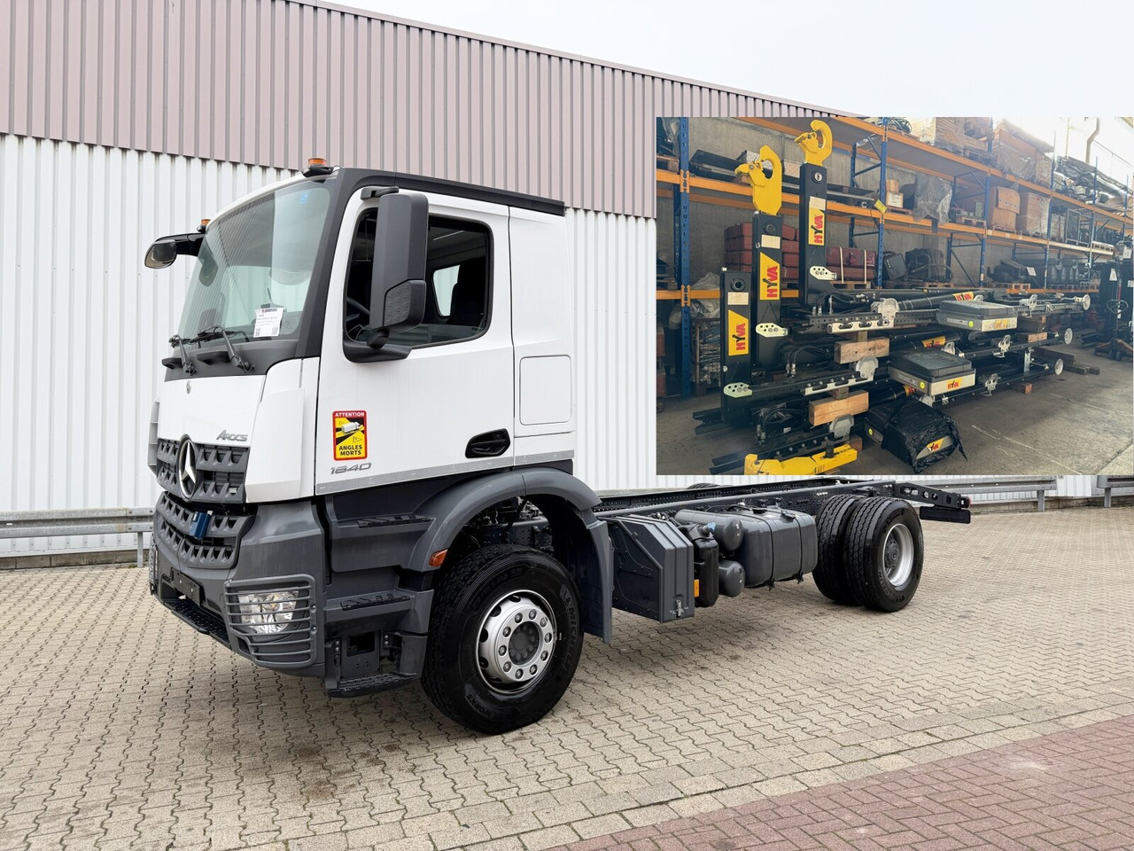 Mercedes-Benz Arocs 1840 K 4x2 Arocs 1840 K 4x2, MultimediaCockpit, 2x Nebenantrieb, NMV & Motorabtrieb - Camion ampliroll: photos 1 Mercedes-Benz Arocs 1840 K 4x2 Arocs 1840 K 4x2, MultimediaCockpit, 2x Nebenantrieb, NMV & Motorabtrieb - Camion ampliroll: photos 1