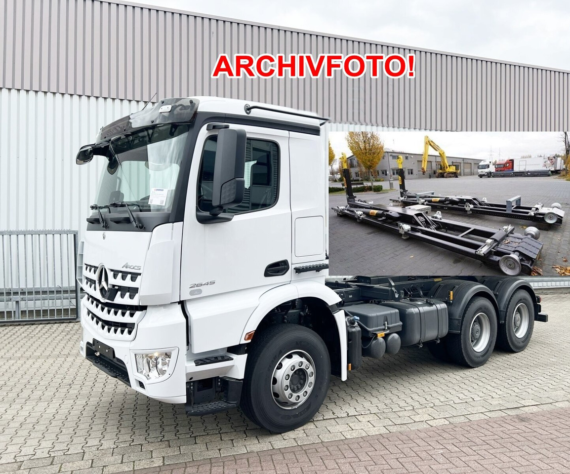 Mercedes-Benz Arocs 2645 K 6x4 Arocs 2645 K 6x4, Retarder, MirrorCam - Camion ampliroll: photos 1 Mercedes-Benz Arocs 2645 K 6x4 Arocs 2645 K 6x4, Retarder, MirrorCam - Camion ampliroll: photos 1