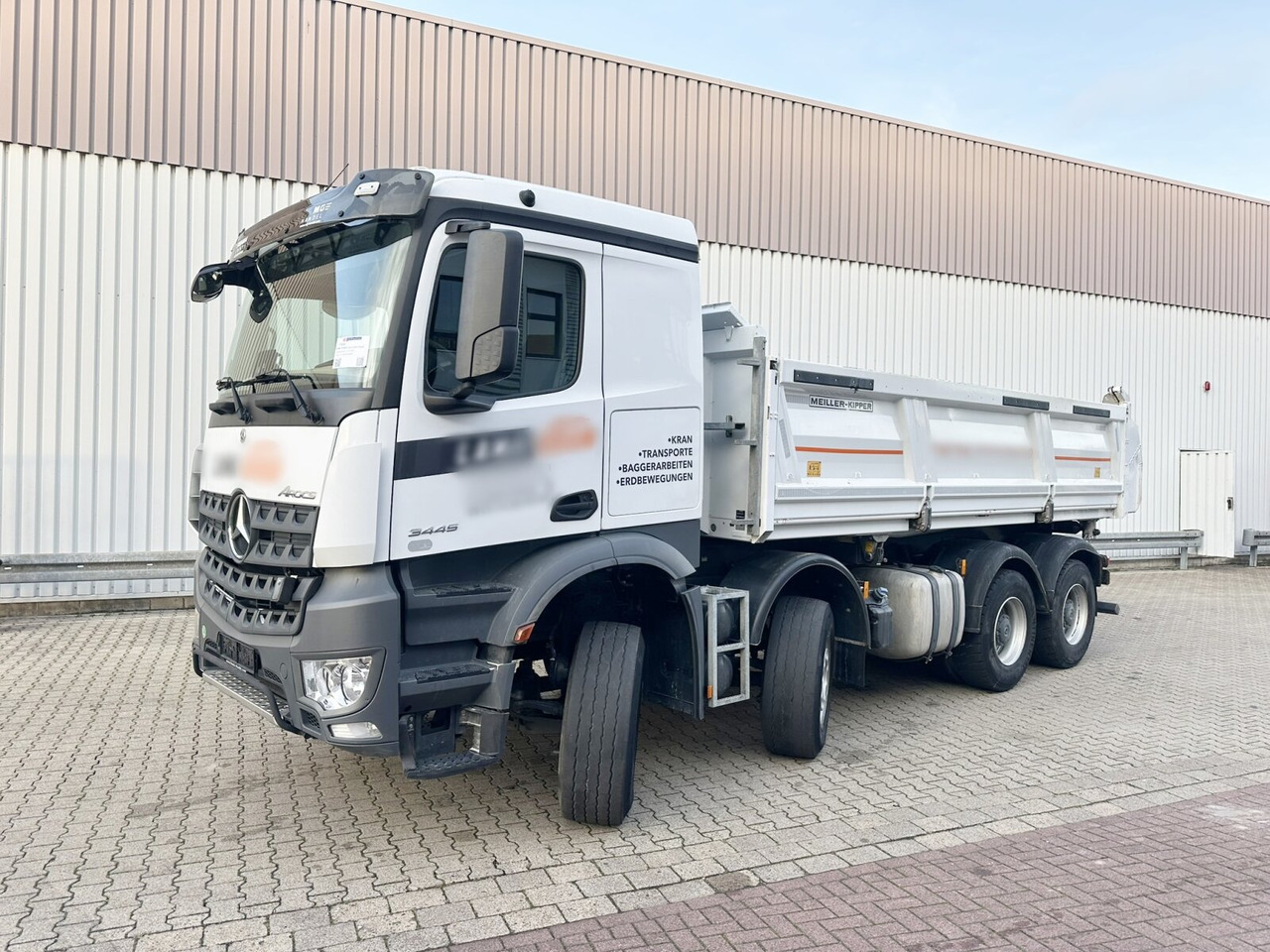 Camion benne Mercedes-Benz Arocs 3445 K 8x4/4 Arocs 3445 K 8x4/4, Meiller Bordmatik links: photos 8