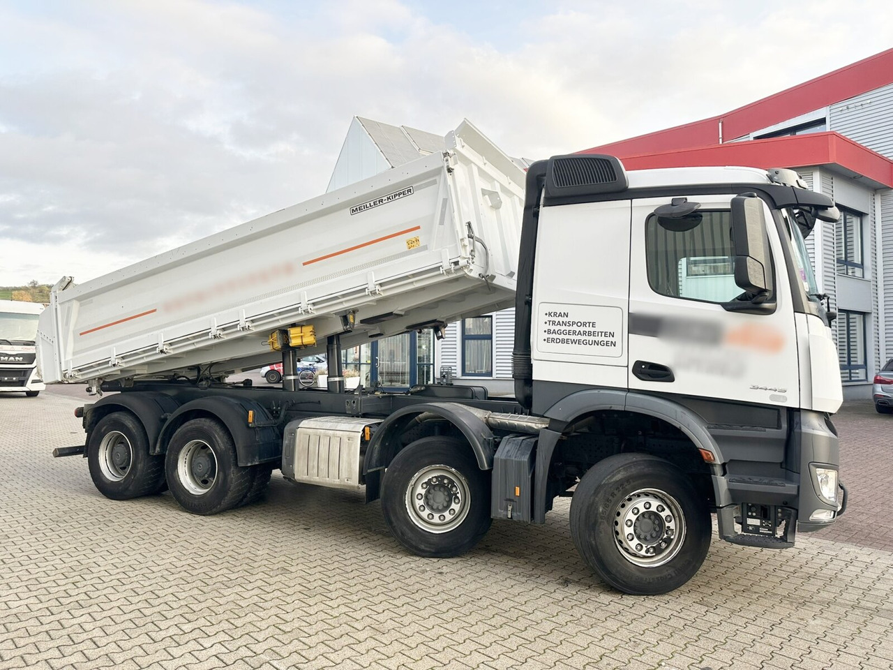 Camion benne Mercedes-Benz Arocs 3445 K 8x4/4 Arocs 3445 K 8x4/4, Meiller Bordmatik links: photos 10