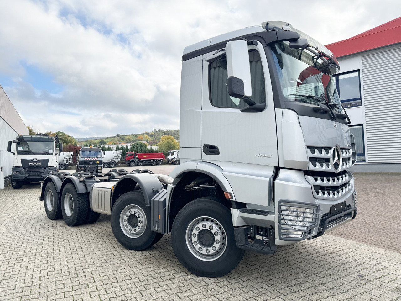 Châssis cabine neuf Mercedes-Benz Arocs 4148 K 8x4/4 Arocs 4148 K 8x4/4, Turbo-Retarder-Kupplung, Grounder: photos 7
