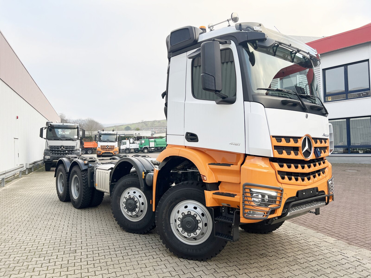 Camion benne neuf Mercedes-Benz Arocs 4151 AK 8x8/4 Arocs 4151 AK 8x8/4, Grounder: photos 13 Camion benne neuf Mercedes-Benz Arocs 4151 AK 8x8/4 Arocs 4151 AK 8x8/4, Grounder: photos 13