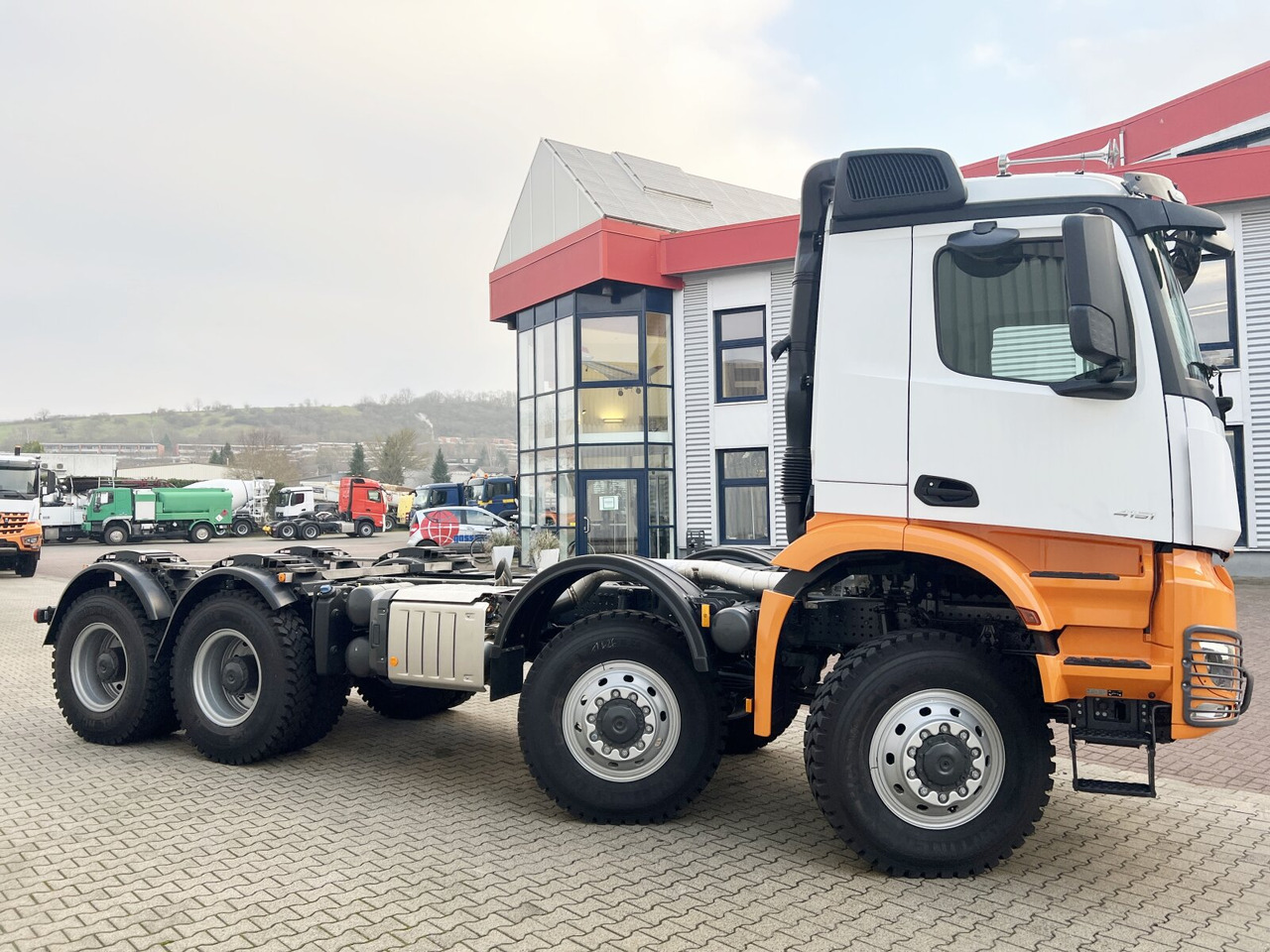 Camion benne neuf Mercedes-Benz Arocs 4151 AK 8x8/4 Arocs 4151 AK 8x8/4, Grounder: photos 14 Camion benne neuf Mercedes-Benz Arocs 4151 AK 8x8/4 Arocs 4151 AK 8x8/4, Grounder: photos 14