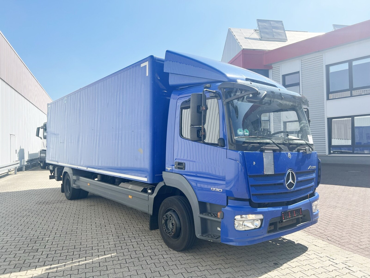 Camion fourgon Mercedes-Benz Atego 1230 L 4x2 Atego 1230 L 4x2, LBW, Dautel, 1,5t: photos 8