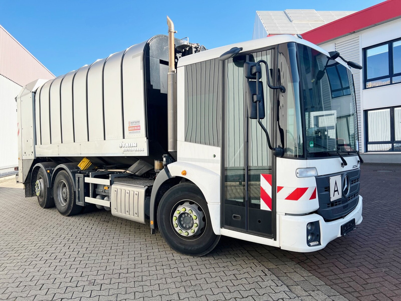 Châssis cabine Mercedes-Benz Econic 2635 LL 6x2/4 NLA Econic 2635 LL 6x2/4 NLA, Lenkachse, FAUN Rotopress 521L, Zöller-Schüttung: photos 8 Châssis cabine Mercedes-Benz Econic 2635 LL 6x2/4 NLA Econic 2635 LL 6x2/4 NLA, Lenkachse, FAUN Rotopress 521L, Zöller-Schüttung: photos 8