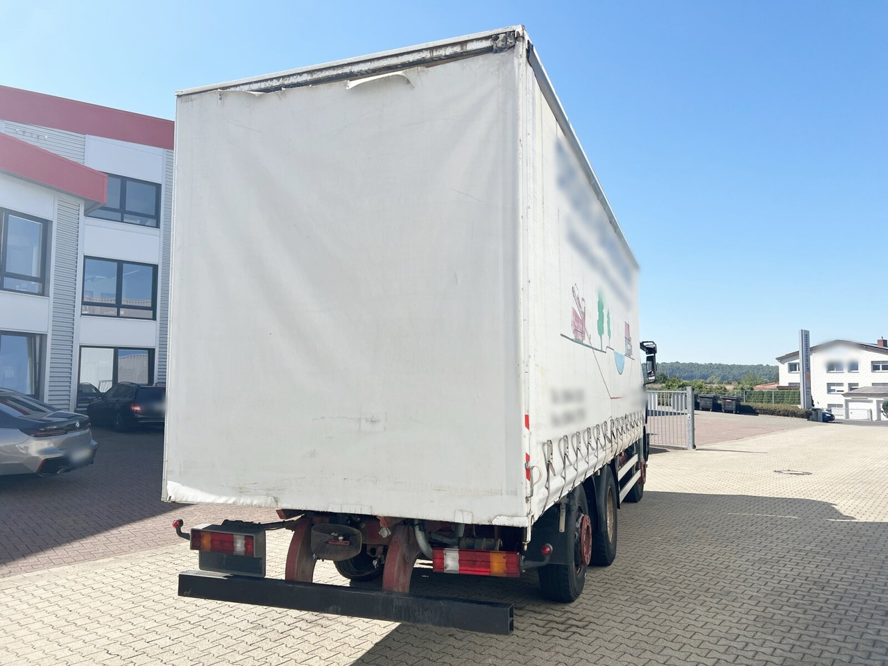 Camion à rideaux coulissants Mercedes-Benz SK 2435 L 6x2 SK 2435 L 6x2, V8: photos 9