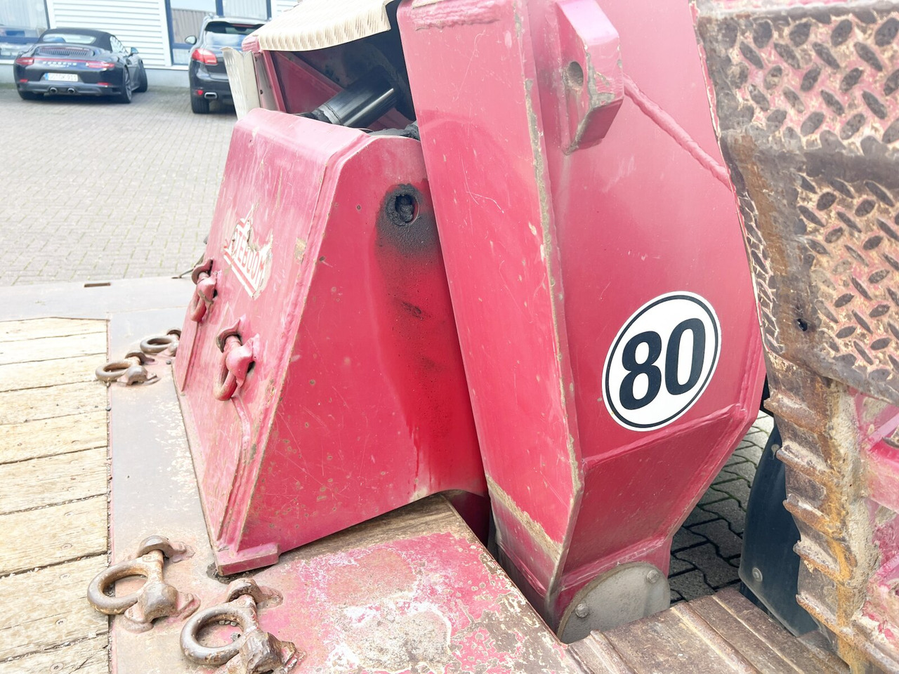Nooteboom Euro-64-13 Euro-64-13, Jeepdolly, Tiefbett, Verbr. auf 3,2m, hydr. Lenkung - Semi-remorque surbaissé: photos 2 Nooteboom Euro-64-13 Euro-64-13, Jeepdolly, Tiefbett, Verbr. auf 3,2m, hydr. Lenkung - Semi-remorque surbaissé: photos 2