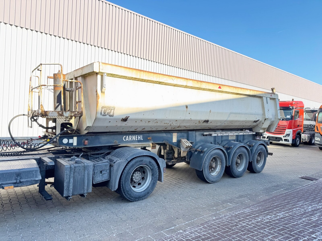 Carnehl CHKS/HH CHKS/HH, Liftachse, Stahlmulde ca. 24m³ - Semi-remorque: photos 4 Carnehl CHKS/HH CHKS/HH, Liftachse, Stahlmulde ca. 24m³ - Semi-remorque: photos 4