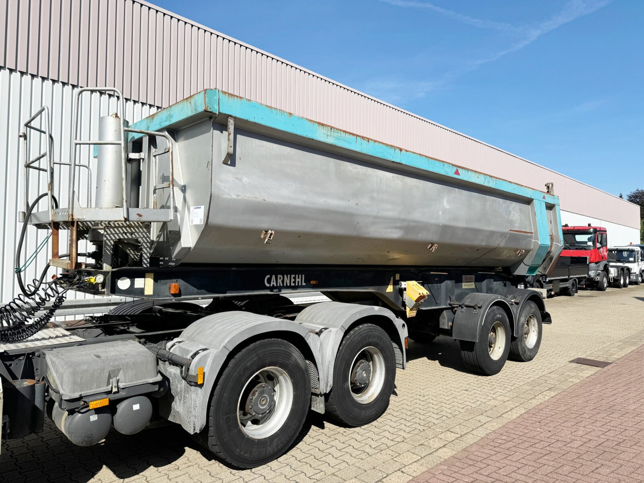 Carnehl CHKS/HH CHKS/HH, Stahlmulde ca. 25m³ - Semi-remorque: photos 1 Carnehl CHKS/HH CHKS/HH, Stahlmulde ca. 25m³ - Semi-remorque: photos 1