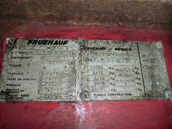 Semi-remorque frigorifique - TC34CGN FRUEHAUF, FRANCE TC34CGN mit Aggregat Thermoking TK-1 30: photos 6