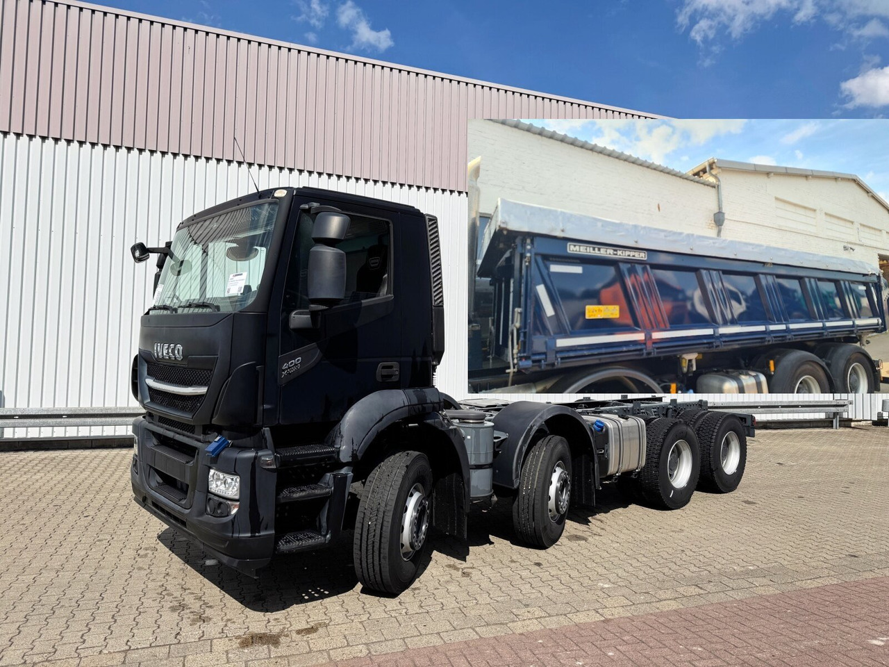 X-Way AD360X40Z/P 8x4 X-Way AD360X40Z/P 8x4 - Camion benne: photos 1 X-Way AD360X40Z/P 8x4 X-Way AD360X40Z/P 8x4 - Camion benne: photos 1
