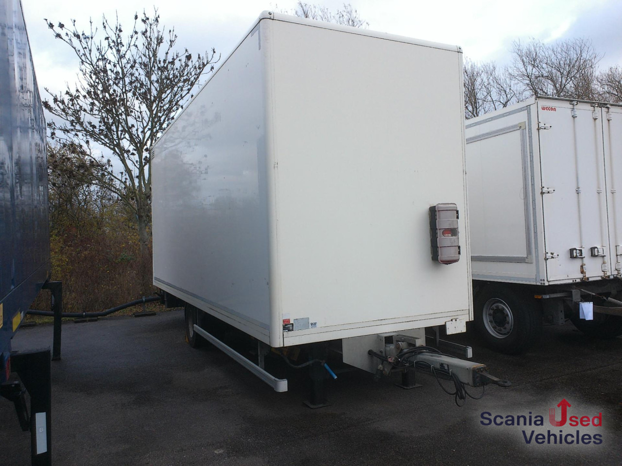 ACKERMANN 1-Achs ZAA mit LBW Dautel DL1500S - Remorque fourgon: photos 1 ACKERMANN 1-Achs ZAA mit LBW Dautel DL1500S - Remorque fourgon: photos 1