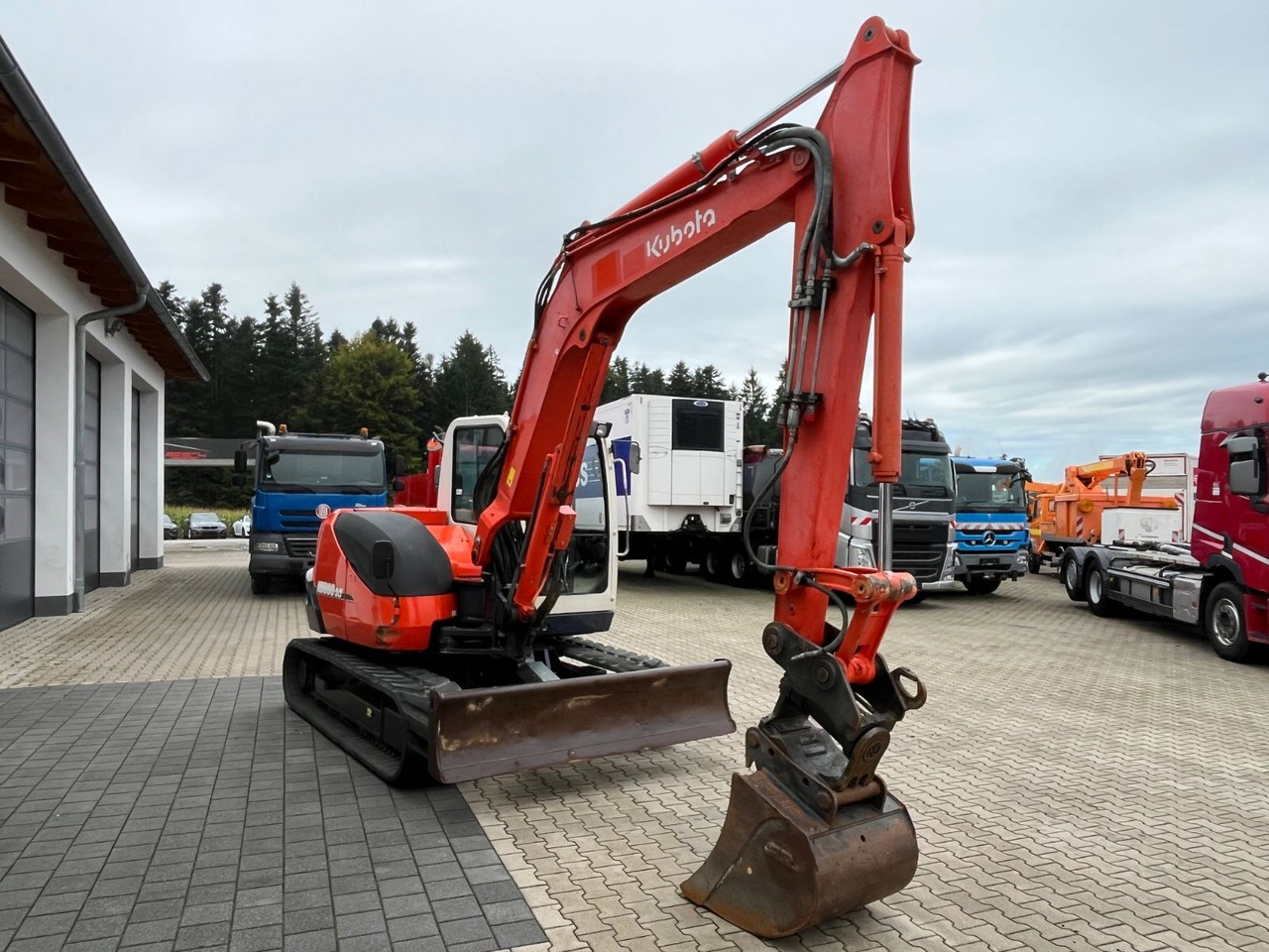 Kubota KX 080-3 Powertilt MS 08 - Mini pelle: photos 3 Kubota KX 080-3 Powertilt MS 08 - Mini pelle: photos 3