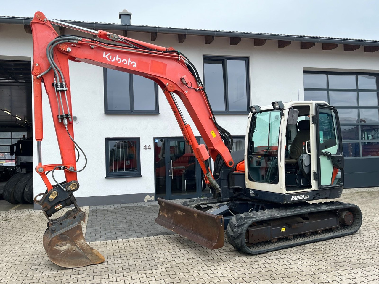Kubota KX 080-3 Powertilt MS 08 - Mini pelle: photos 1 Kubota KX 080-3 Powertilt MS 08 - Mini pelle: photos 1