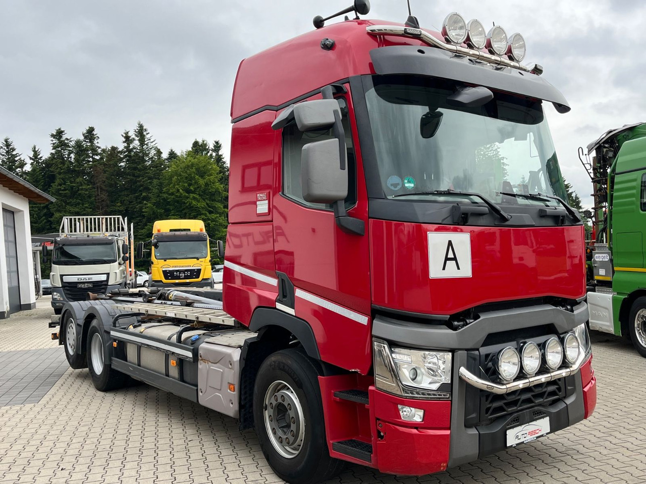Renault T520 6x2 Meiller RS 21 Abrollkipper Lift Lenk - Camion ampliroll: photos 2 Renault T520 6x2 Meiller RS 21 Abrollkipper Lift Lenk - Camion ampliroll: photos 2