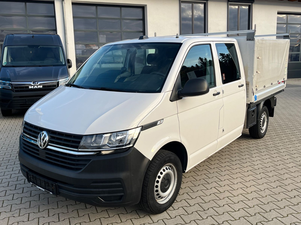 Volkswagen T6.1 DOKA Pritsche 4x4 Sperre Standheizung - Utilitaire plateau baché, Utilitaire double cabine: photos 1 Volkswagen T6.1 DOKA Pritsche 4x4 Sperre Standheizung - Utilitaire plateau baché, Utilitaire double cabine: photos 1
