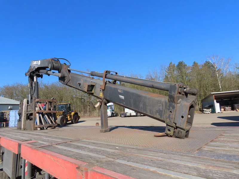 Semi-remorque plateau Kaiser HIAB  175, REMOTE control,  retractable: photos 10