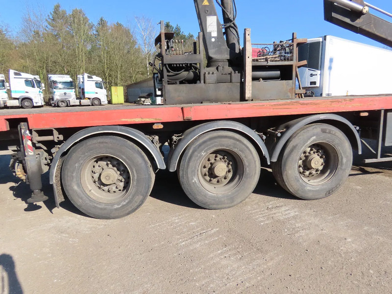 Semi-remorque plateau Kaiser HIAB  175, REMOTE control,  retractable: photos 19
