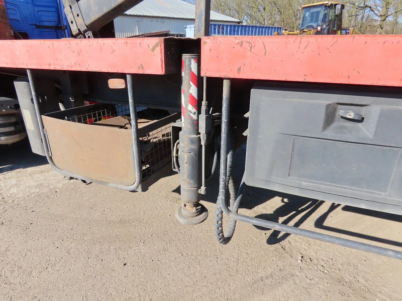 Semi-remorque plateau Kaiser HIAB  175, REMOTE control,  retractable: photos 15