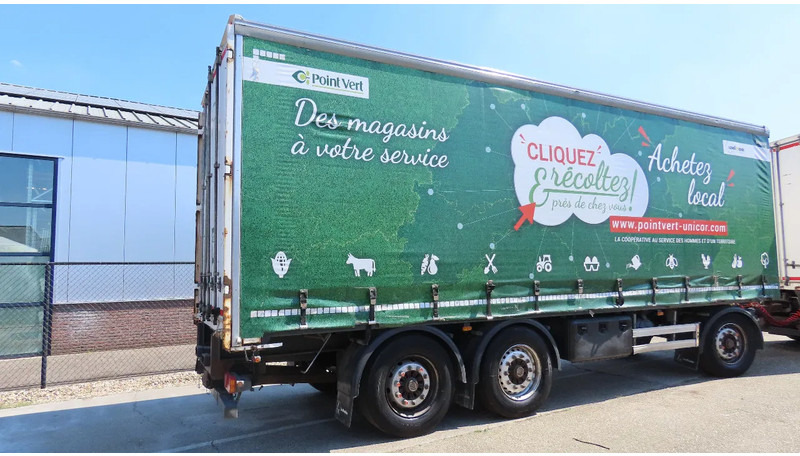 Lecitrailer 27000 kg! Liftaxel, 3 axel BPW, Edscha - Remorque rideaux coulissants: photos 3 Lecitrailer 27000 kg! Liftaxel, 3 axel BPW, Edscha - Remorque rideaux coulissants: photos 3