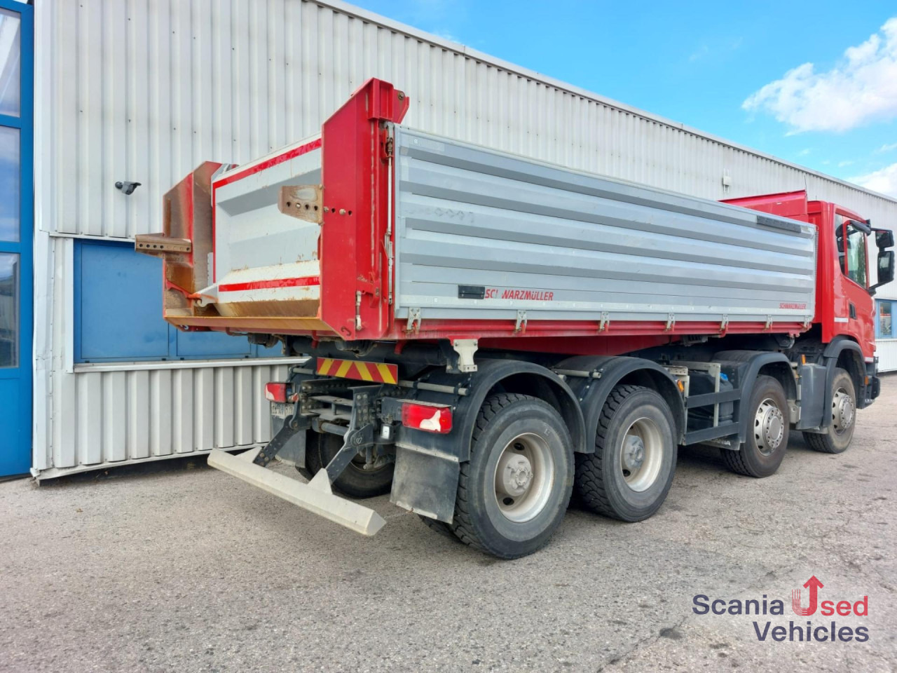 SCANIA G 410 B8x4HZ Dreiseitenkipper - Camion benne: photos 2 SCANIA G 410 B8x4HZ Dreiseitenkipper - Camion benne: photos 2