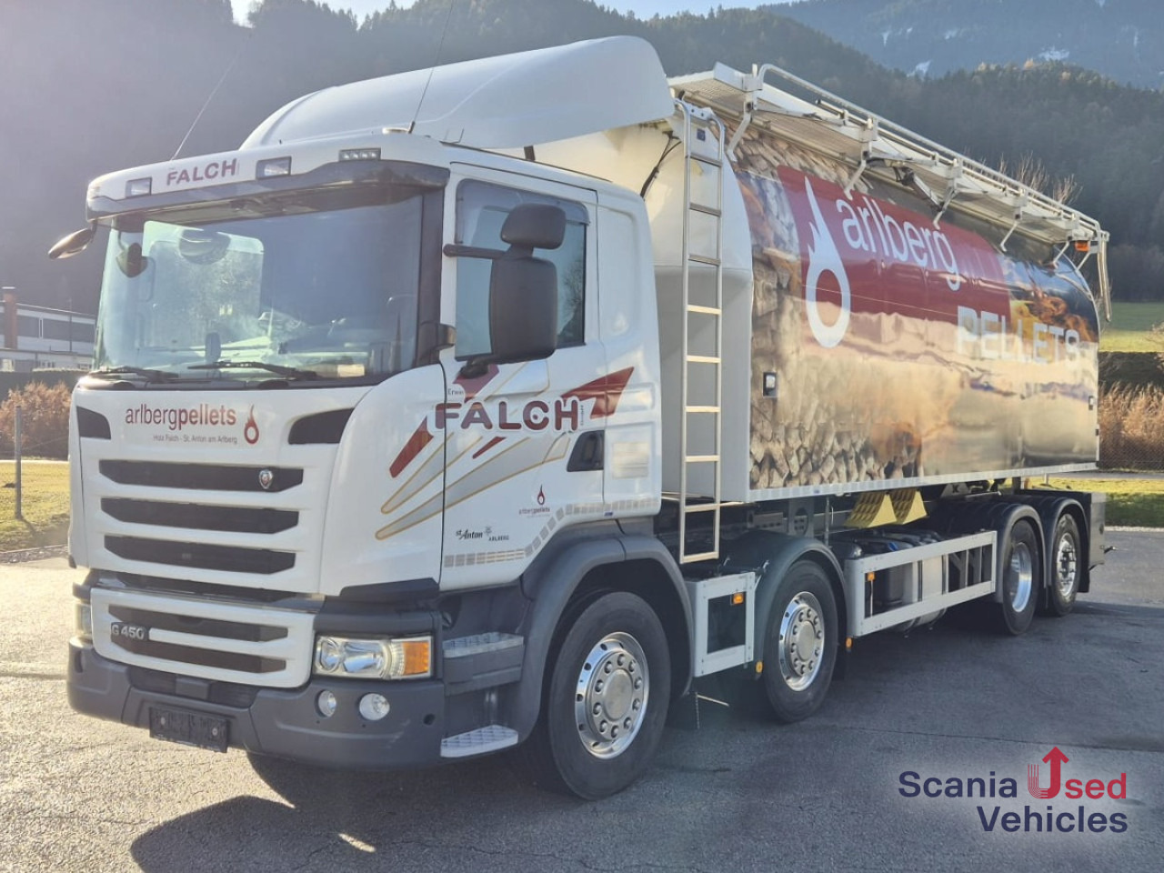 SCANIA G 450 LB8x2*6MNB Pelletssilo! - Camion citerne: photos 1 SCANIA G 450 LB8x2*6MNB Pelletssilo! - Camion citerne: photos 1