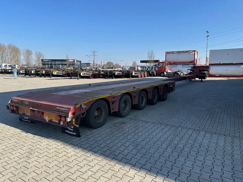 Broshuis 5ABSD-68/2, FIVE AXLE HYDRAULIC STEERED / 2x EXTENDABLE (27m) / SEMI LOW LOADER - Semi-remorque surbaissé: photos 5 Broshuis 5ABSD-68/2, FIVE AXLE HYDRAULIC STEERED / 2x EXTENDABLE (27m) / SEMI LOW LOADER - Semi-remorque surbaissé: photos 5