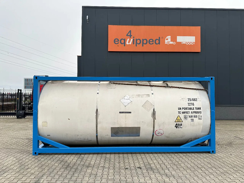 Consani 25.100L / 1-COMP, 20FT ISO, UN PORTABLE T11, 2,5Y-inspection till: 02-2028 - Cuve de stockage: photos 3 Consani 25.100L / 1-COMP, 20FT ISO, UN PORTABLE T11, 2,5Y-inspection till: 02-2028 - Cuve de stockage: photos 3