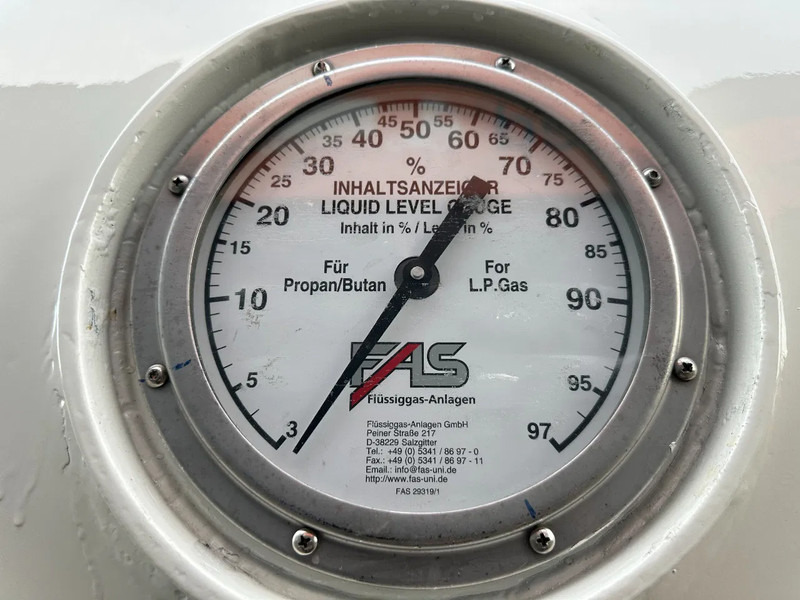 Semi-remorque citerne pour transport de carburant Diversen Fluid, 50.100L, P28BH, Propane, Butan, GAZ, ADR, DP: 06/30: photos 13