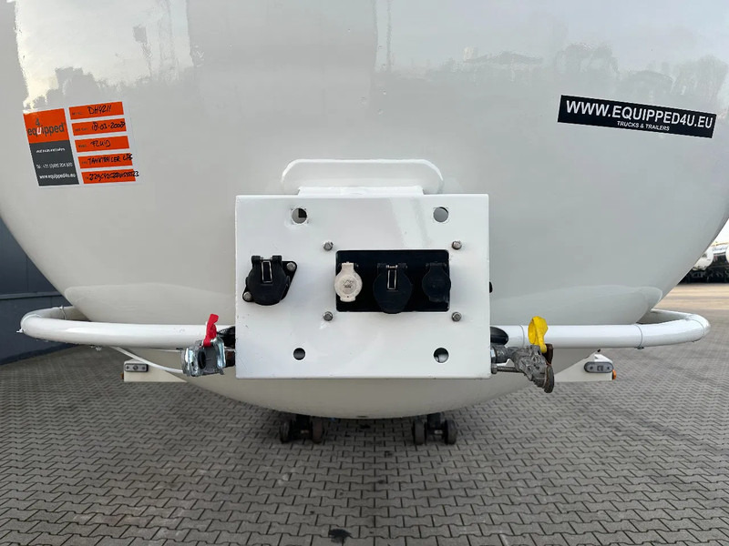 Semi-remorque citerne pour transport de carburant Diversen Fluid, 50.100L, P28BH, Propane, Butan, GAZ, ADR, DP: 06/30: photos 17