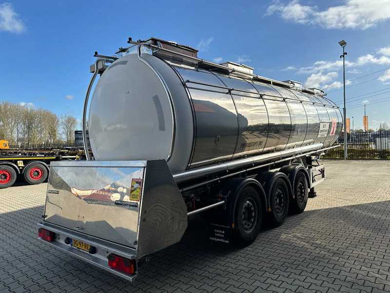 Feldbinder LEBENSMITTEL / LEVENSMIDDELEN FOOD / 33.500L / 3-COMP / PUMPE / INOX / NL-trailer / APK: 10-2026 - Semi-remorque citerne: photos 3 Feldbinder LEBENSMITTEL / LEVENSMIDDELEN FOOD / 33.500L / 3-COMP / PUMPE / INOX / NL-trailer / APK: 10-2026 - Semi-remorque citerne: photos 3