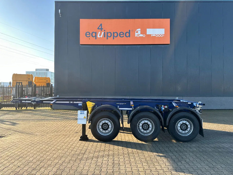 Krone NEW / DIRECT AVAILABLE 20FT ADR-CHASSIS, DISCBRAKES, LIFTAXLE, 2x available - Semi-remorque porte-conteneur/ Caisse mobile: photos 2 Krone NEW / DIRECT AVAILABLE 20FT ADR-CHASSIS, DISCBRAKES, LIFTAXLE, 2x available - Semi-remorque porte-conteneur/ Caisse mobile: photos 2