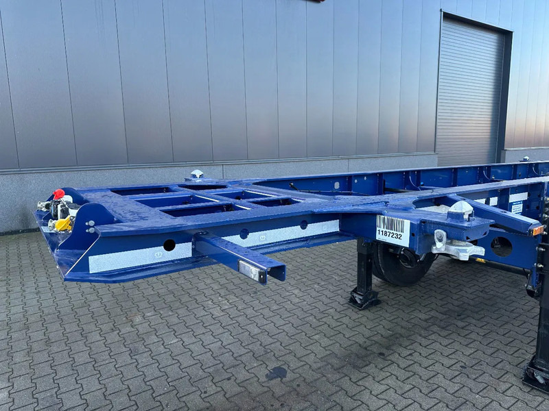 Semi-remorque porte-conteneur/ Caisse mobile neuf Krone NEW / DIRECT AVAILABLE 20FT ADR-CHASSIS, EMPTY WEIGHT: 3.470kg, DISCBRAKES, LIFTAXLE, 2x available: photos 8