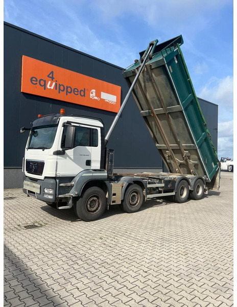 MAN TGS 33.440 AJK KIPPER, 8x4, MANUAL, EURO-5 - Camion benne: photos 1 MAN TGS 33.440 AJK KIPPER, 8x4, MANUAL, EURO-5 - Camion benne: photos 1